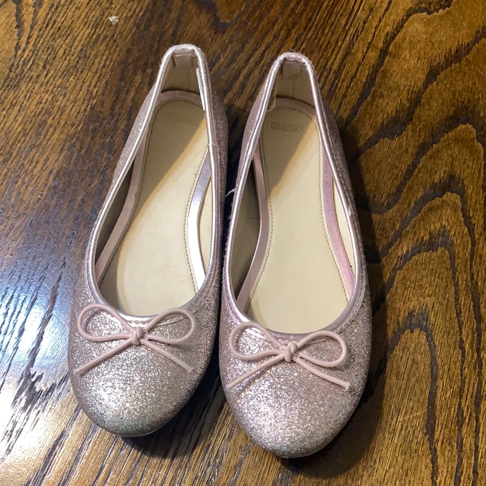 Gymboree size 2 glitter flats